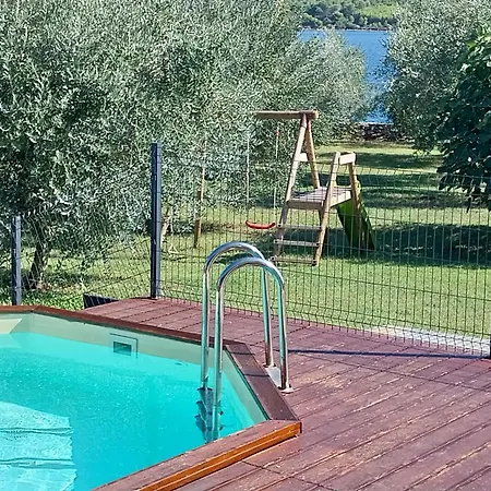 Beach House Beta With Pool, Jacuzzi, Playground & Bbq In An Olive Grove With A Beach, Pomer - Istria Vikendica