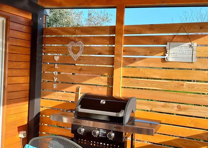 Beach House Beta With Pool, Jacuzzi, Playground & Bbq In An Olive Grove With A Beach, Pomer - Istria Holiday home