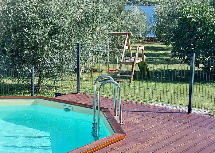 Beach House Beta With Pool, Jacuzzi, Playground & Bbq In An Olive Grove With A Beach, Pomer - Istria Holiday home